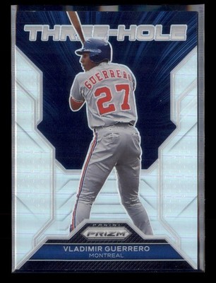 2023 Panini Prizm - Three-Hole Vladimir Guerrero #TH6 Silver Prizm
