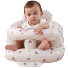Upgrade Inflatable Baby Seat with Tray for Babies 3-36 Months, Built in Pump ...