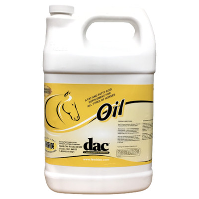 Dac Oil Gallon Horse Supplement For Weight Gain And Shiny Coat Hard Keeper