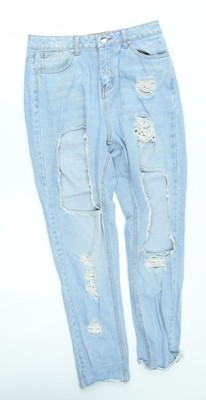 Missguided Damenjeans normaler Passform Größe 10 gerade UK 10