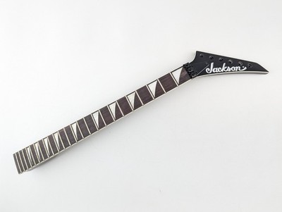 Jackson JS34 JS32 Guitar Neck Black Painted Shaft Locking Nut Floyd 24 Frets 