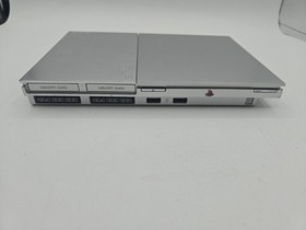 Sony PlayStation 2 PS2 Complete Slim Silver SCPH-90001 matching controller Game
