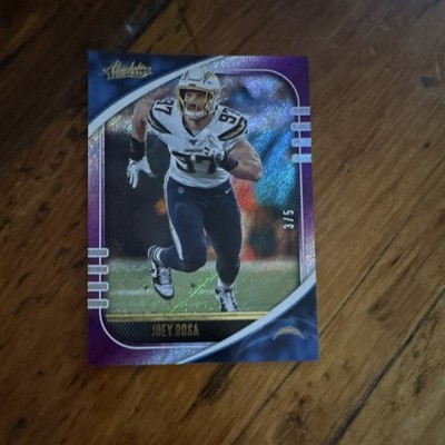 2020 Panini Absolute Joey Bosa #18 Los Angeles Chargers Purple Parallel 3/5