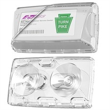 EZ Pass Holder with Strong Suction Cups for Windshield and Toll Pass Transponder