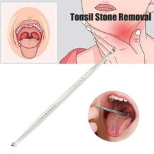 Tonsil Stone Remove Tool StainlessSteel Cleaner Removal Mouth Cleaning Oral Care