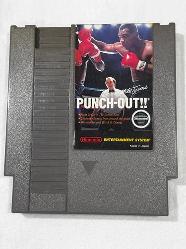 Mike Tyson's Punch-Out!! (Nintendo NES, 1987) Authentic - Tested & Working!