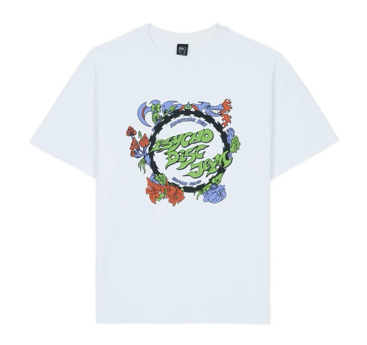 T-shirt Mountain Dew Vieilli - Taille S - Gildan - Très Bon état