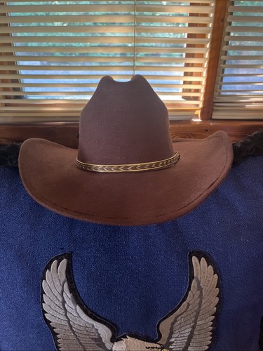 Western Express Inc. Cowboy Hat Size 6 7/8 Mexico Black