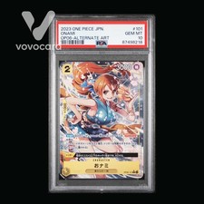 PSA 10 O-Nami (Alt Art) OP06-101 Wings of Captain - ONE PIECE Japanese 2023