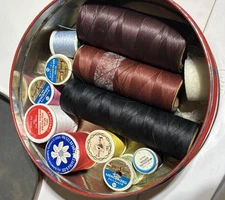 Vintage Thread Sewing Supplies Super Sheen 