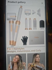 UKLISS Hair Dryer Brush 7 in 1，110000 RPM Hair Dryer with Diffuser ... Fa