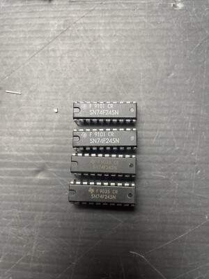 4 Stück Texas Instruments ICs SN74F245N DIP20 NOS Unbenutzt (KL12-34-1)