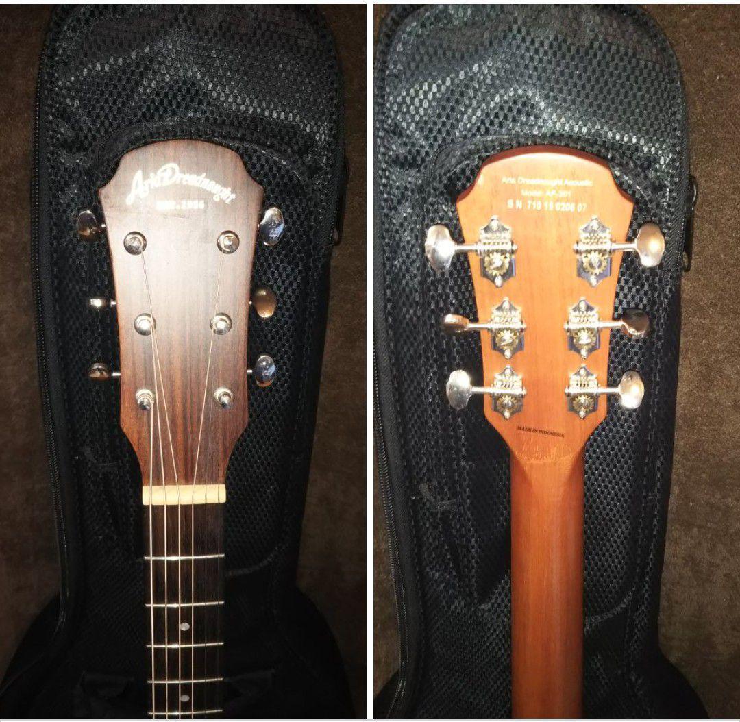 Acoustic Guitar Aria Dreadnought SF-201 Kite Made in Indonesia | eBay