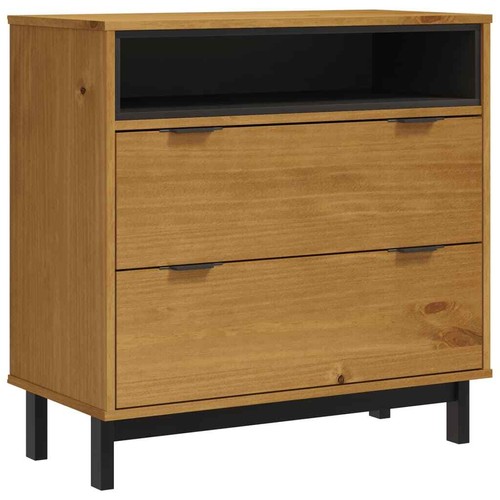 FLAM Chest Drawers Cabinet Dresser Table Tallboy Bedroom Sideboard Storage - Picture 2 of 12