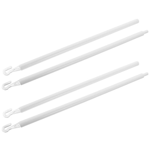 2 Pcs Vertical Blind Parts Sticks to Open Blinds Curtain Pull Rod