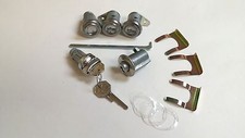 1958 Chevy Impala Belair Biscayne Lock Cylinder Set Ignition Door Trunk Glovebox