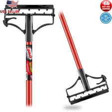 Quick Change Mop Handle Steel Heavy Duty 60in Rust Resistant Commercial Use