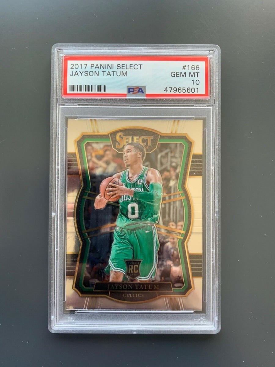 2017 Jayson Tatum Select Premier #166 Rookie RC PSA 10