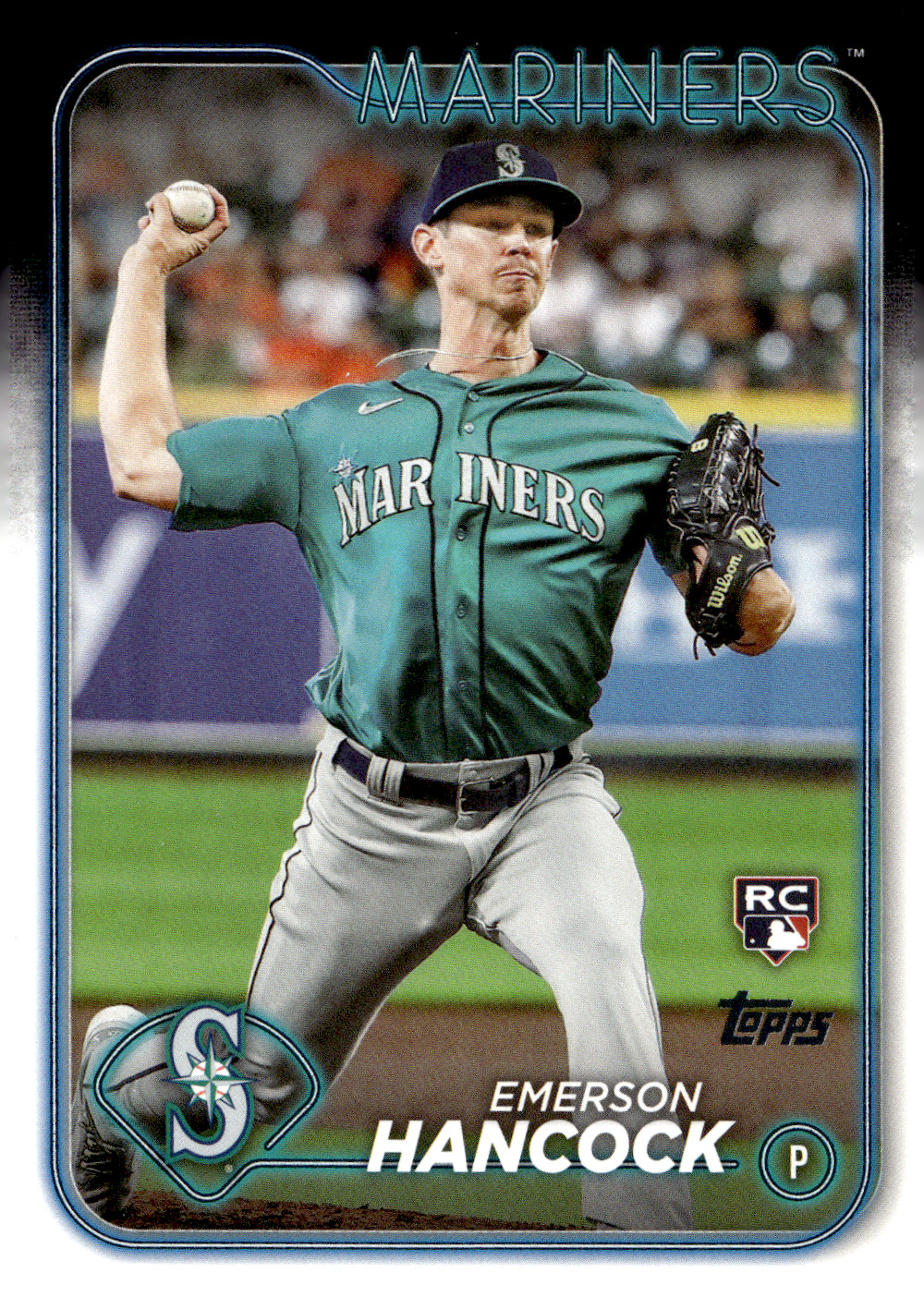 2024 Topps Series 1 - Emerson Hancock #39 (RC) Mariners