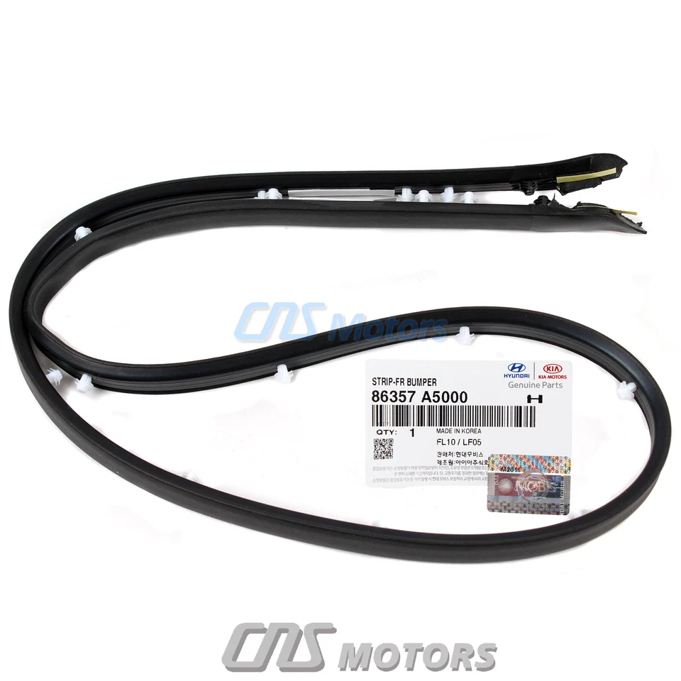 ⭐GENUINE⭐ Front Bumper Hood Rubber Seal Strip for 13-17 Elantra GT 86357A5000 Foto 3 de 4