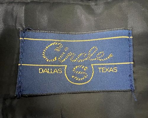 CIRCLE S DALLAS TX MEN'S 48 LONG LAMBSWOOL WESTERN BLAZER SPORT JACKET - Picture 2 of 9