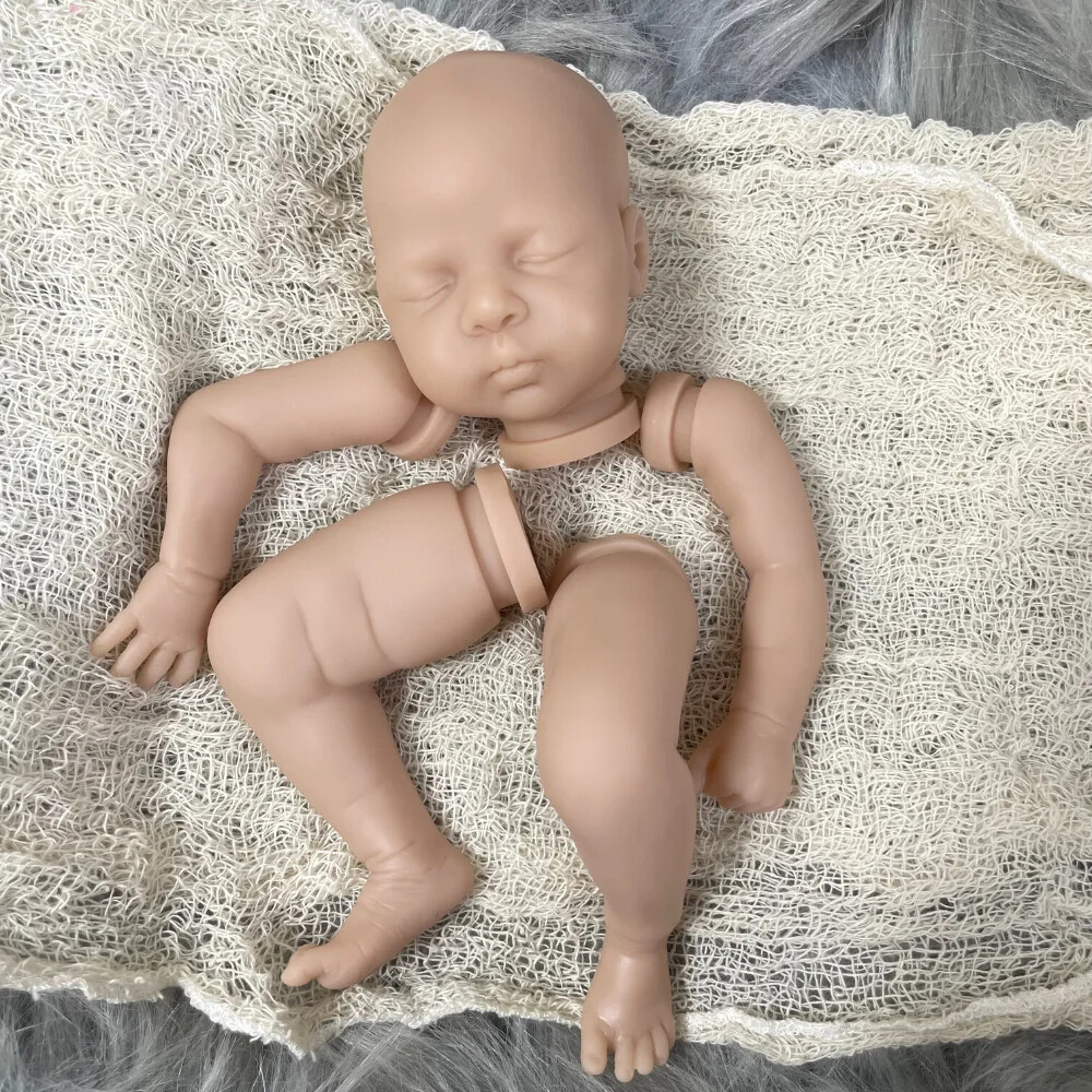 12inch Unpainted Luna Mini Reborn Doll Kit Preemie Baby Parts DIY