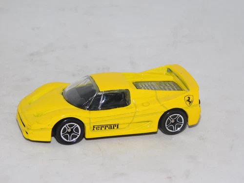 Vintage 1995 Matchbox Yellow Ferrari F50 Diecast Car