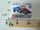 STICKER,DECAL ALASCO DUMPER VOLVO TRACTOR KOERTS GIETERVEEN