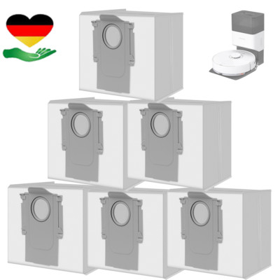 6-12X Staubbeutel für Roborock S7 MaxV Ultra/Q5+/Q7 Max+/ T8 Roboterstaubsauger