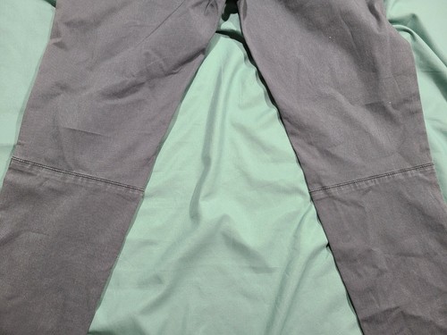 NWT Armani Exchange Straight Gray Pants Side Zips $98 - Picture 5 of 7