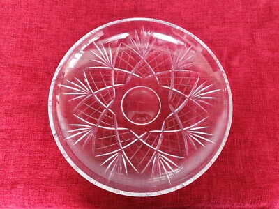 DaVinci 24 % Bleikristall Mittelstück große Schale 13'' Durchmesser
