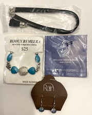 New Jewelry Rain/Bijoux/Moonglow Lot of 2 Pai...
