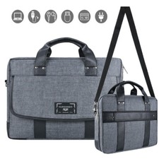 Nylon Briefcase Messenger Bag Laptop Protective Case For 11" 13" 15" 17" Laptop