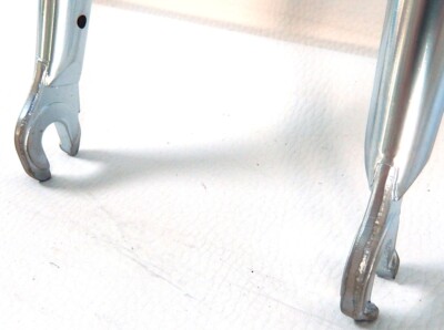 Fourche Vélo De Route 700 Pivot Fileté 1 Pouce Acier Chromé