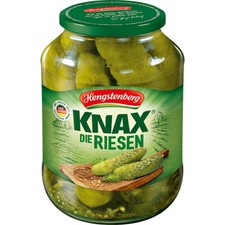Hengstenberg Knax Die Riesen riesig knackig und w&uuml;rzig im Glas 1550g