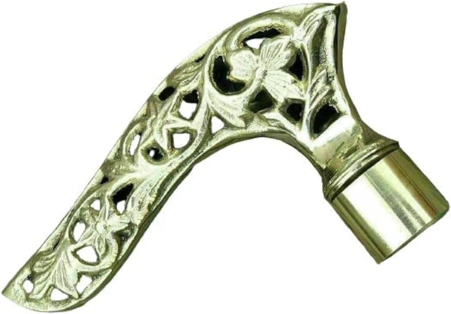 Antique Solid Brass New Head Only Handle Best  Fo… - image 9