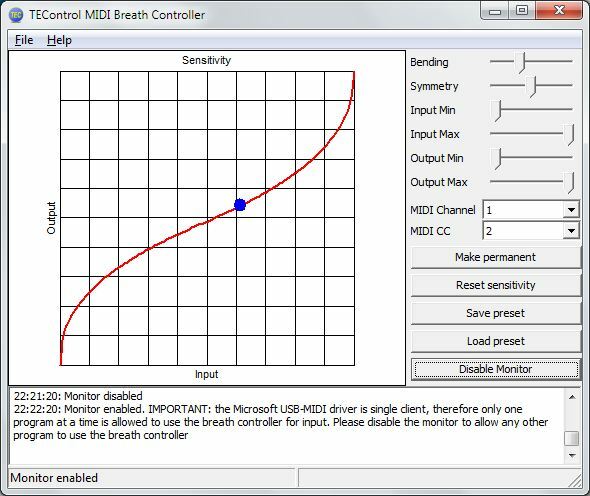 TEControl USB MIDI Breath Controller | eBay