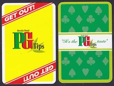2 Brooke Bond PG Tips Tea Single Playing Cards