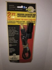 Vintage Carol Cable Co Cat No. 04772  18/2 HPN 10A-125V-1250W  2 ft. 1969 NOS 