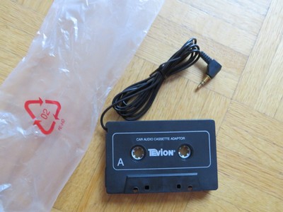 Tevion Car Auto Audio Cassette Adapter CD Minidisc über Kassettenradio hören