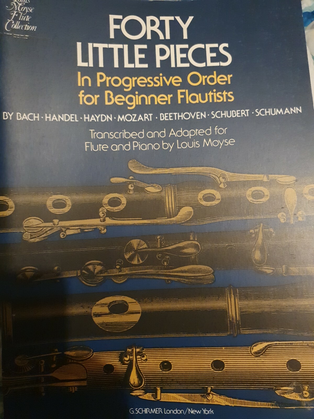 Forty Little Pieces in Progressive Order for Beginner Flutists