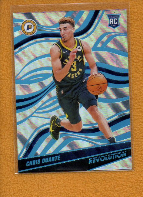 Chris Duarte 2021-22 Panini Revolution Basketball Rookie Lava RC #139 /10 10/10