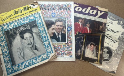 Prinzessin Margaret Hochzeit, vier Zeitschriften vom Mai 1960