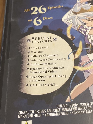 Princess Tutu - The Complete Collection DVD REGION 1 USA RELEASE 6-DISC ANIME - Picture 6 of 16