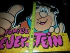Flintstones Sign Foreign FRED FLINTSTONE Cardboard XLARGE Art FAMILIE FEUERSTEIN — photo 2