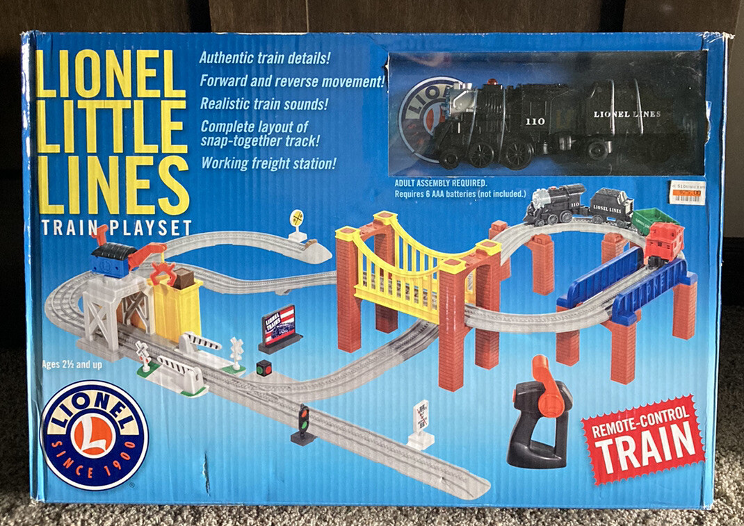 LIONEL Little Lines Train PlaySet remote control 2009 Brand New In Open