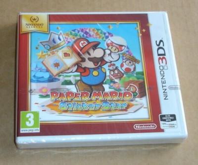 Paper Mario Sticker Stars 3DS - Nintendo