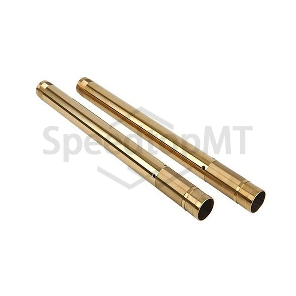 2xTubos interiores dorados para patas de horquilla para Honda CBR1000RR 2004-2007 2005 06 43x507 mm Foto 2 de 3