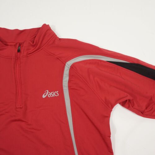 ASICS DUOTECH Langarm Sport Shirt Damen Gr. L rot Oberteil Laufshirt Sportswear - Bild 5 von 13