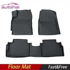 Car Floor Mats for 2017-2020 Hyundai Elantra All Weather Rubber Liners